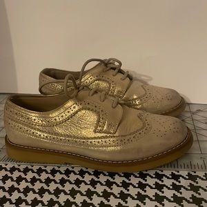 Elephantiro gold shoes size us 12